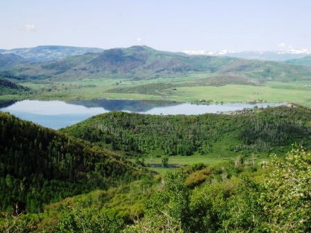 Lake Catamount from Rabbit Ears Pass